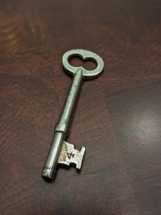 Steel Skeleton Key Silver