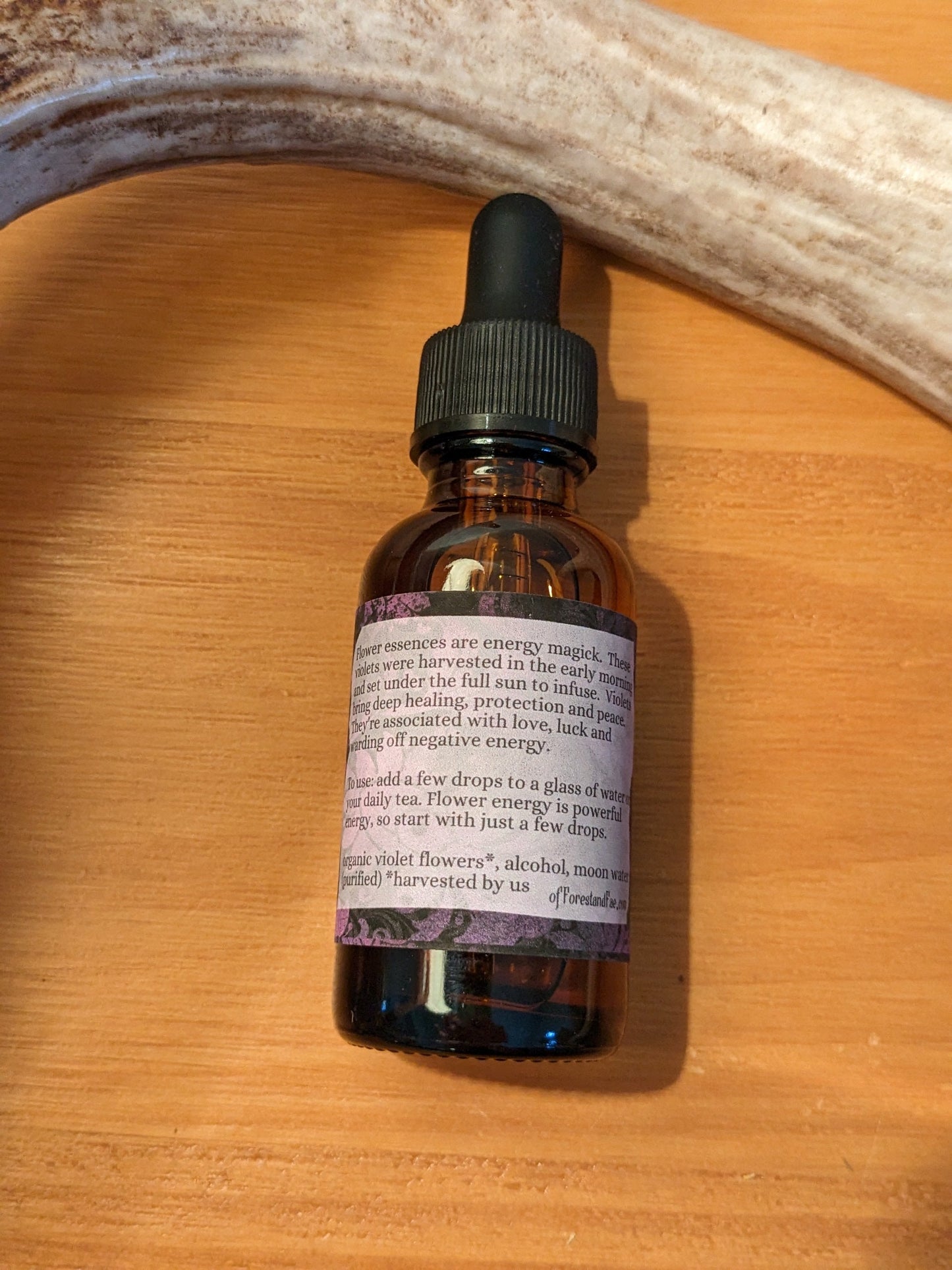 Protection and Peace Violet Flower Essence